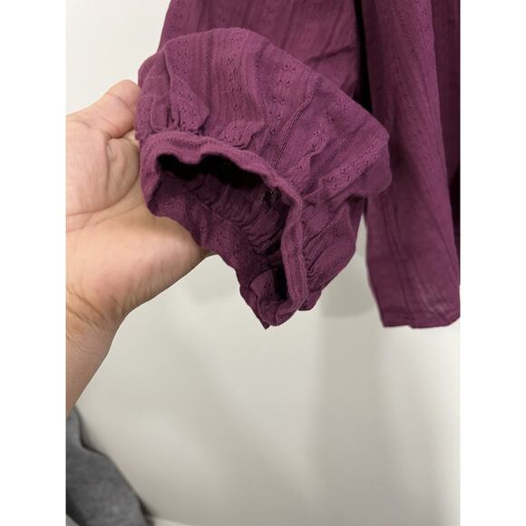 Boho Embroidery Whimsygoth Peasant Top 2XL Dark Fairy Feminine Witchy Victorian - Picture 3 of 15